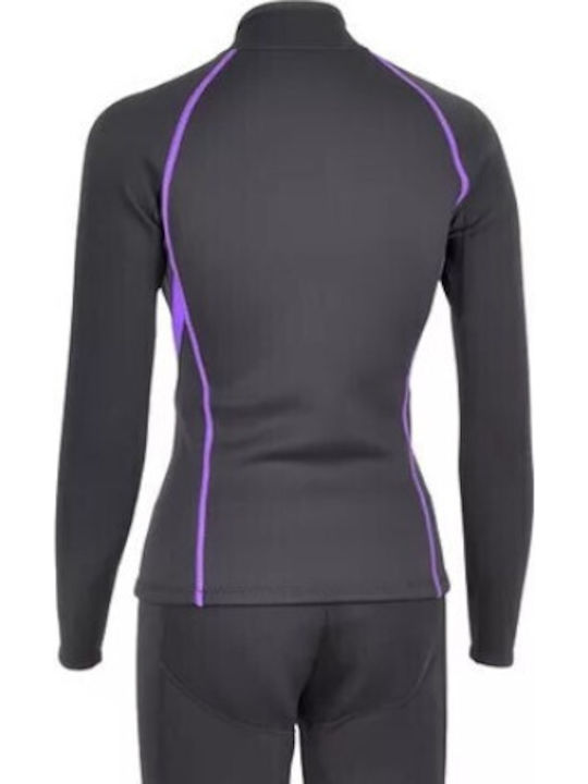 Aropec Aropec Neoprenanzug mit Reißverschluss Schwarz 1.5mm