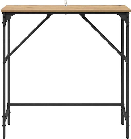 Metal Console Table Coffee L75xW32xH75cm