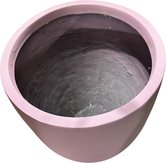 Blumentopf Beton Purple