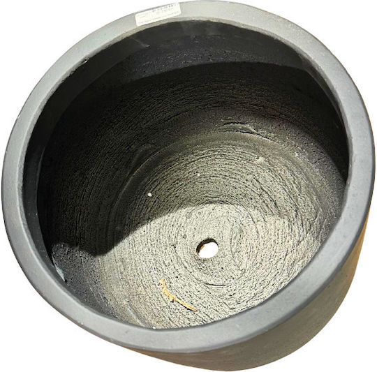 Pot Concrete Black Pot Concrete Black