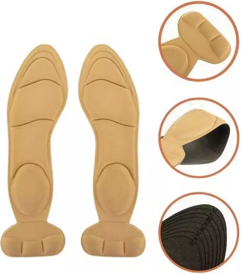 Ruhhy Tălpi Anatomice din Silicon pentru Tocuri 18525 2 Bucăți