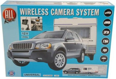All Ride Parking Sensor Wireless Waterproof Car Reverse Camera Universal