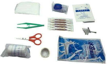 Car First Aid Kit Bag with Equipment