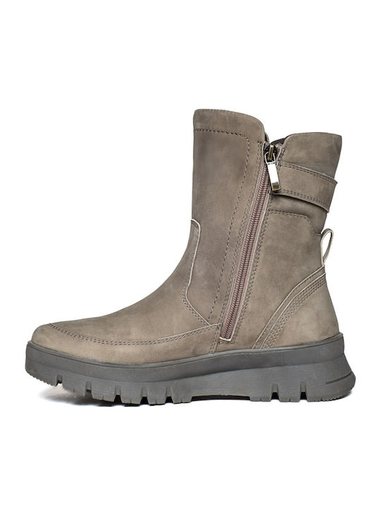 Stiefeletten Damen Braun