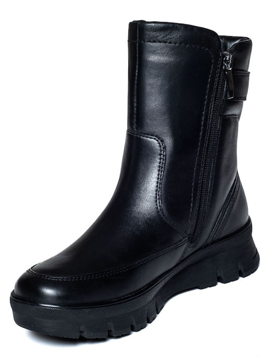 Stiefeletten Damen Schwarz