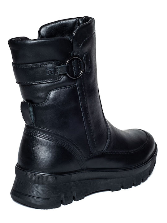 Stiefeletten Damen Schwarz