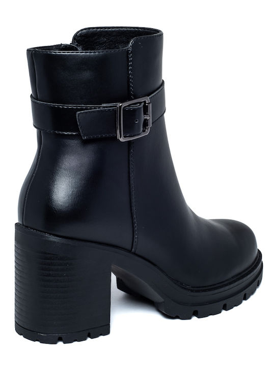 Stiefeletten Damen Schwarz