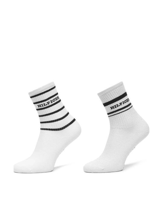 Tommy Hilfiger Γυναικείες Κάλτσες Off White 2Pack Tommy Hilfiger Γυναικείες Κάλτσες Off White 2Pack