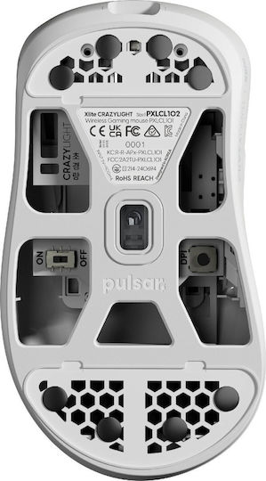 Pulsar Xlite Crazylight Gaming Mouse 32000 DPI Uyuni White