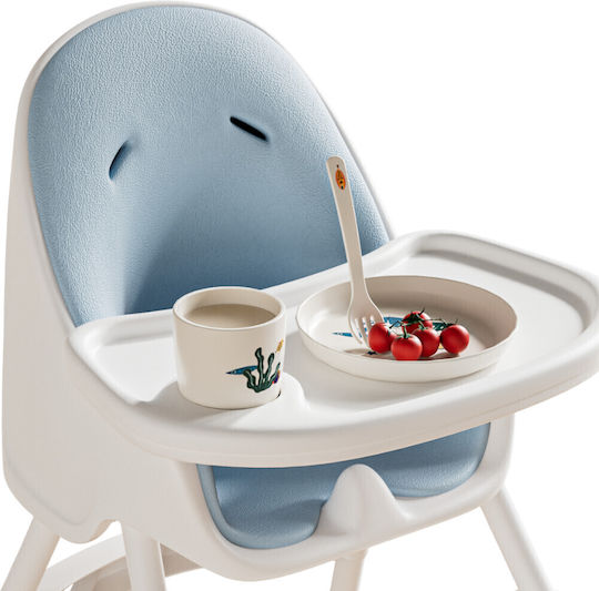 Queen Mother Σετ Φαγητού Sea Life από Πλαστικό Μπεζ Beige Sea Life 5τμχ