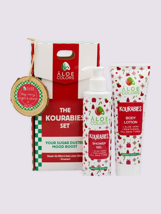 Aloe Colors The Kourabies Set Σετ Περιποίησης για Ενυδάτωση & Καθαρισμό Σώματος Aloe Colors The Kourabies Set Σετ Περιποίησης για Ενυδάτωση & Καθαρισμό Σώματος