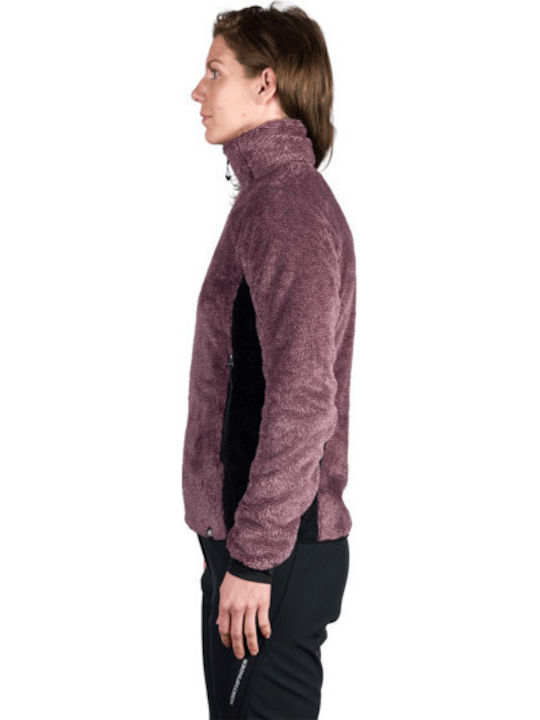 Damen Jacke in Burgundisch Farbe