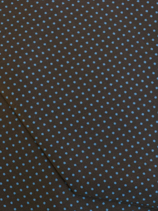 E-Ties Men's Tie Silk Printed in Brown Color