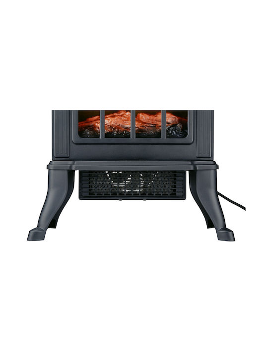 ArteLibre Floor Electric Fireplace 800W Black
