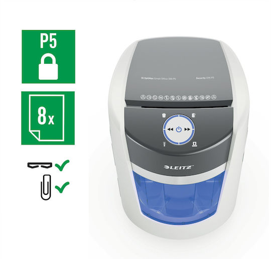 Leitz Micro Cut 8-Sheet Paper Shredder