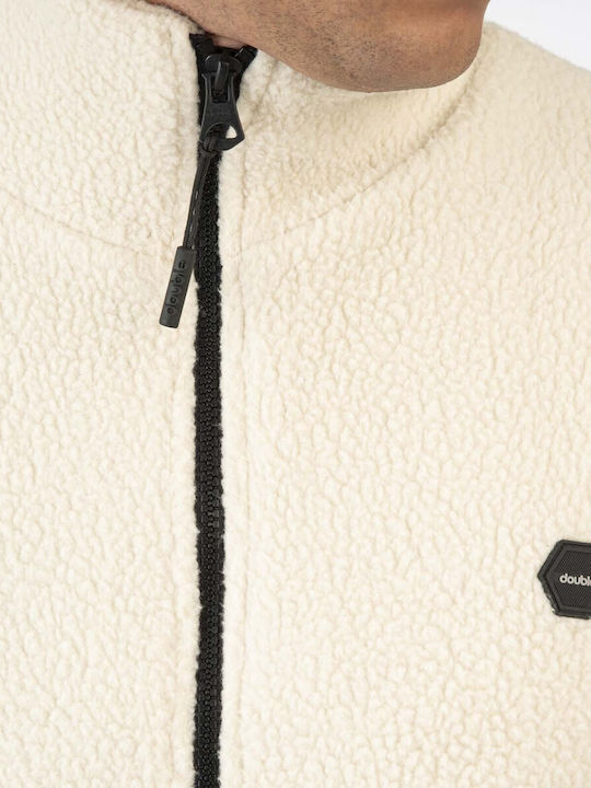 Мъжка Жилетка Fleece Off White