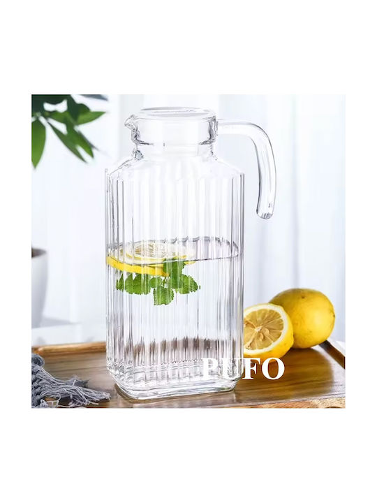 Κανάτα Σερβιρίσματος Γυάλινη 2000ml