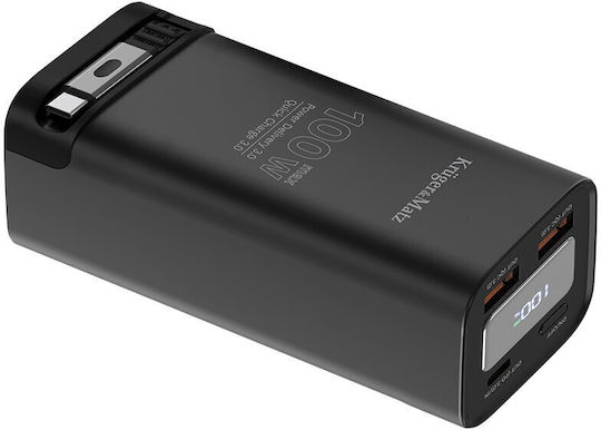 Kruger & Matz Baterie Externă 20000mAh 100W Power Delivery Încărcare Rapidă Neagră