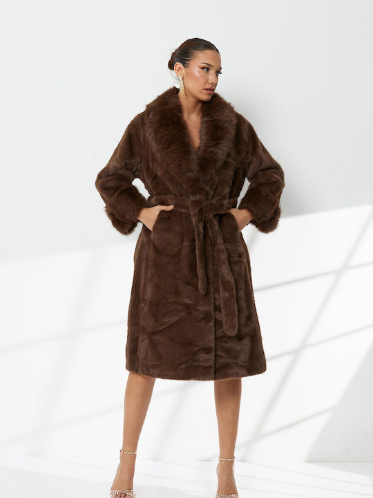 Women's Short Fur Brown