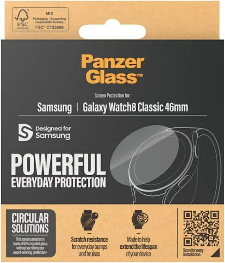 Προστατευτικό Οθόνης Panzerglass Γυαλί Σκληρυνθέν Samsung Galaxy Watch8 Classic 46mm