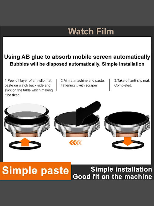 Samsung Galaxy Watch 8 44mm Imak Screen Protector Transparent