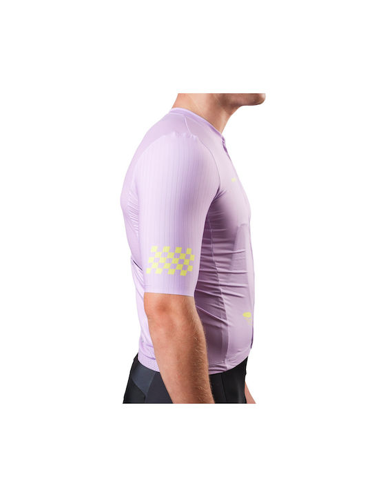 Demaraz Short Sleeves Cycling Jersey Purple