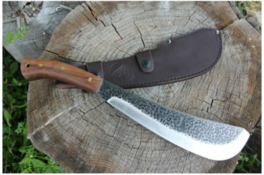Condor Tool & Knives Pack Golok Knife Brown in Leather Sheath