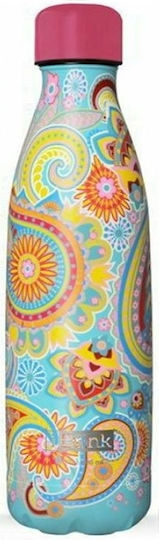 I-Total I Drink Μπουκάλι Θερμός Ανοξείδωτο BPA Free 500ml Paisley