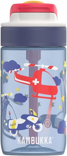 Kambukka Bottle Thermos 400ml Police Patrol with Mouthpiece and Straw