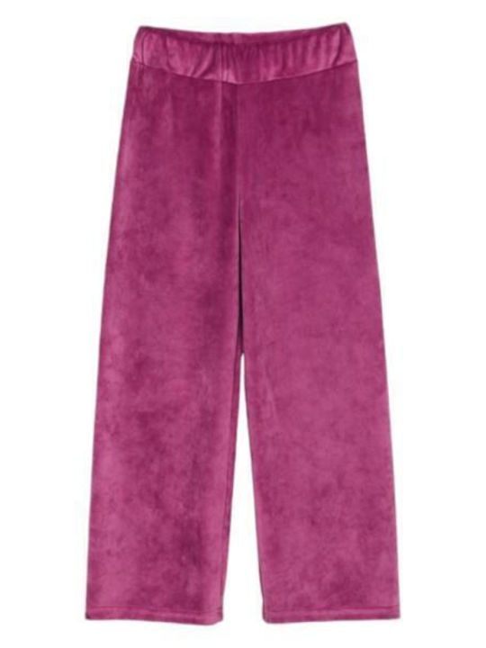 Kinder-Set mit Hose Winter 2Stück Purple