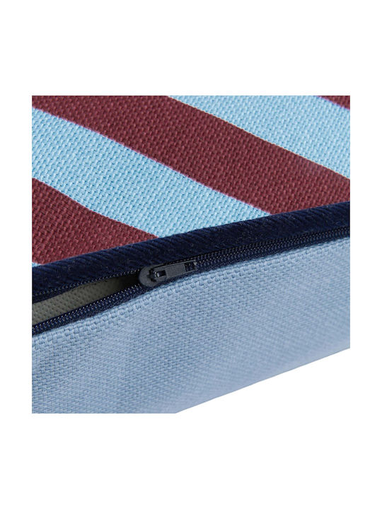 Nobodinoz Sofa Cushion Ray 100% Cotton Light Blue 25x70cm