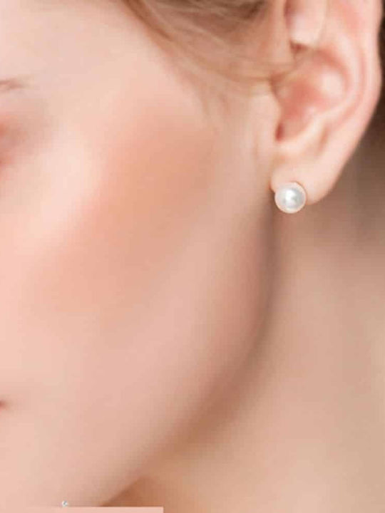 Rebekka Ohrringe aus Silber mit Perlen Rebekka Ohrringe aus Silber mit Perlen