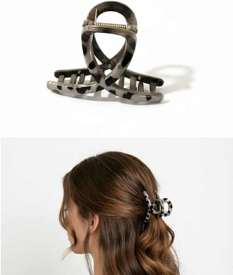 Rebekka Mg10004bj Metal Hair Claw Beige