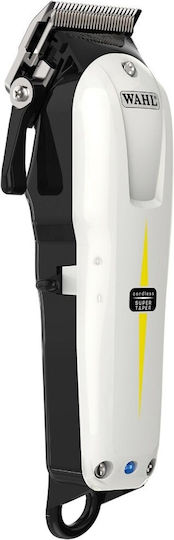 Wahl Professional Super Taper Презареждаема Машинка За Подстригване Бяла