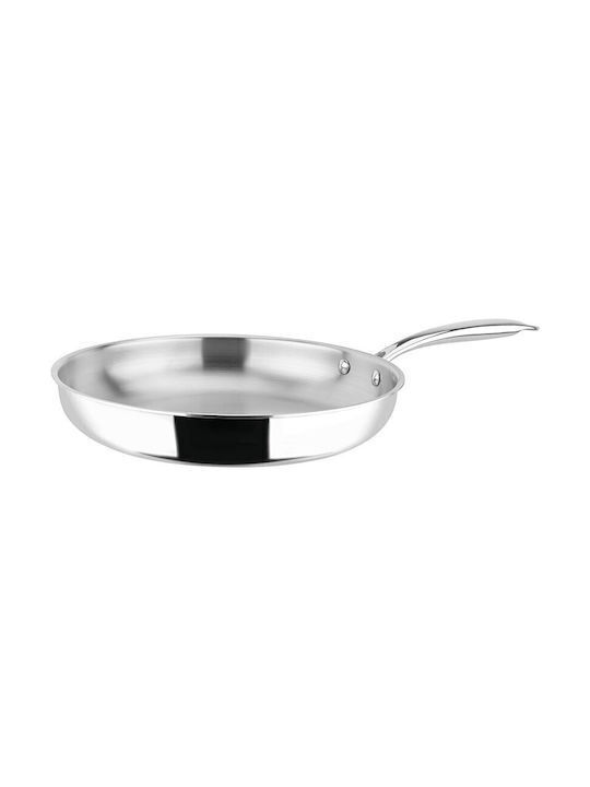 Sitram Rapsody Τηγάνι από Ανοξείδωτο Ατσάλι 24cm