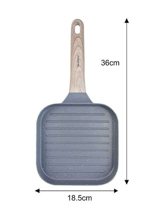 Klausberg Grill made of Cast Aluminum with Non-Stick Coating 36cm