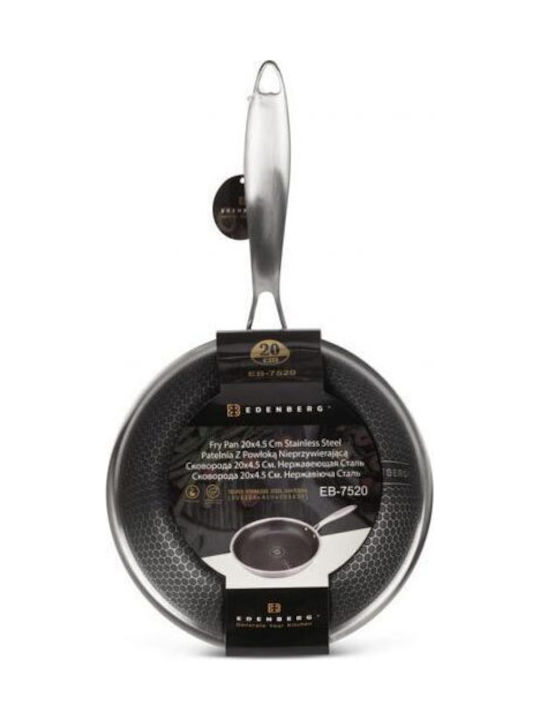 Edenberg Pan made of Steel with Non-Stick Coating 20cm