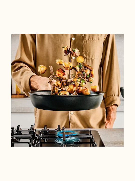Tefal Excellence Pan Made of Aluminum with Lid with Non-Stick Coating 24cm