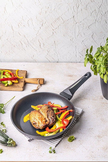 Klausberg Marmorierte Aluminium Pfanne mit Stein Innenbeschichtung 20cm