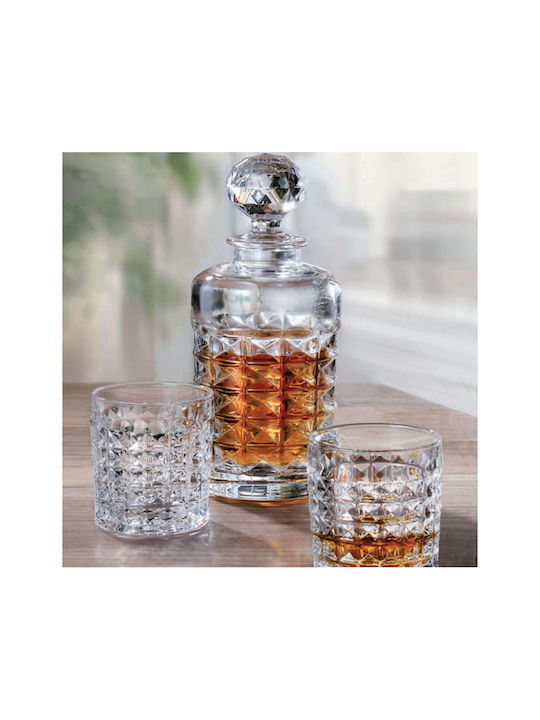 Diamond Set de pahare pentru apa din Cristal 260ml 6buc