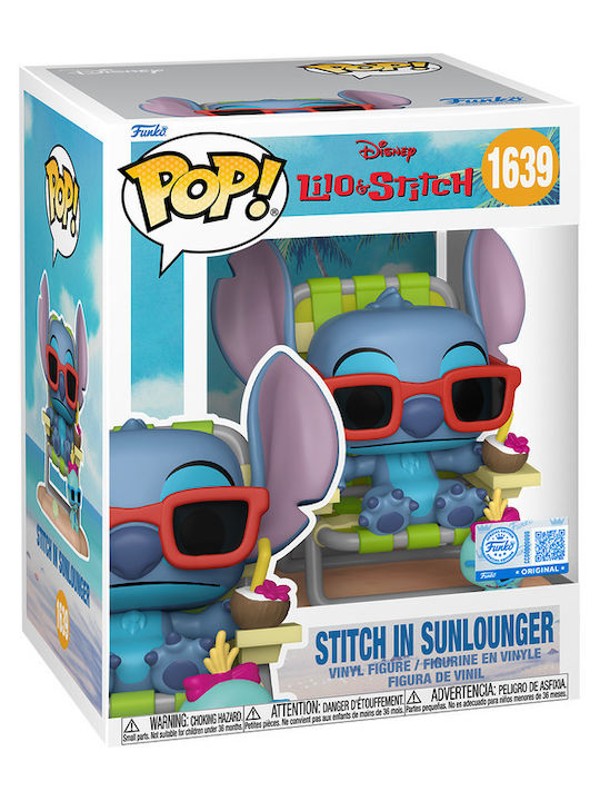 Funko Pop! Stitch in Sunlounger Special Edition