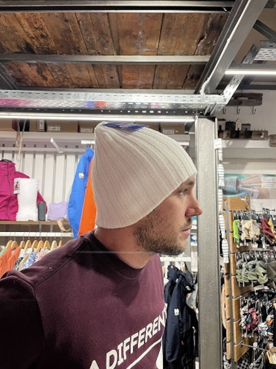 Beanie Unisex Beanie Knitted in Blue color