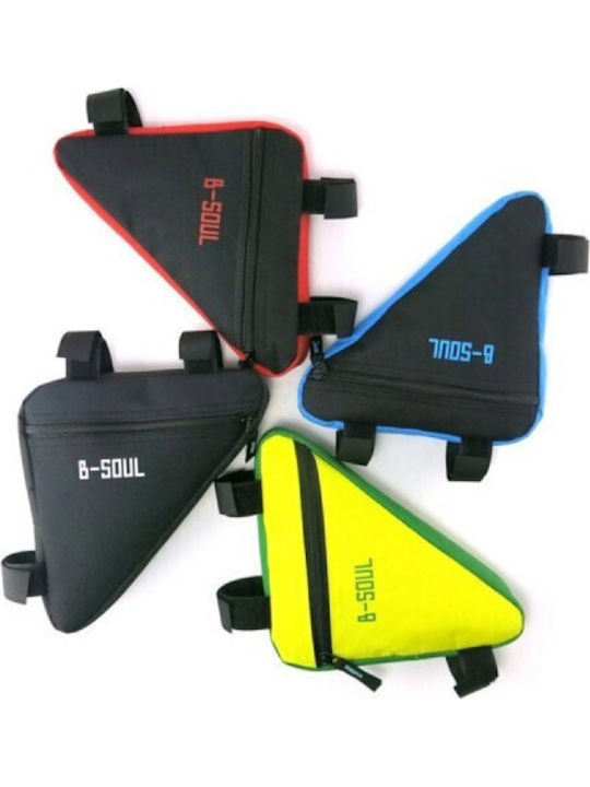 B-Soul 2100020753832 Bicycle Frame Bag Blue
