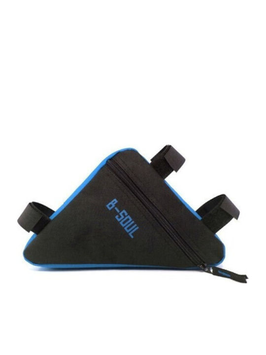 B-Soul 2100020753832 Bicycle Frame Bag Blue