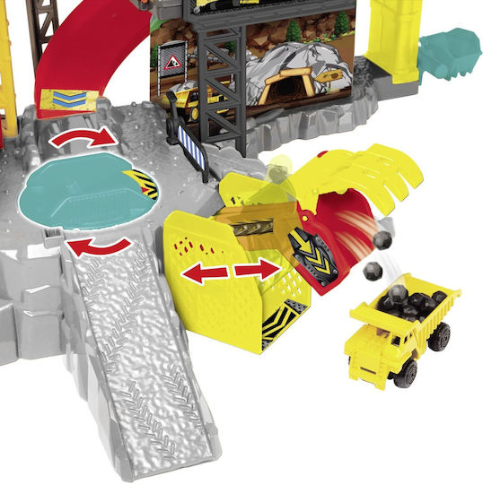 Dickie Toys Πίστα Εργοτάξιο 4 Δομικά Οχήματα – 203339001