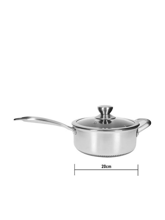 Cheffinger Κατσαρολάκι Γάλακτος 20cm