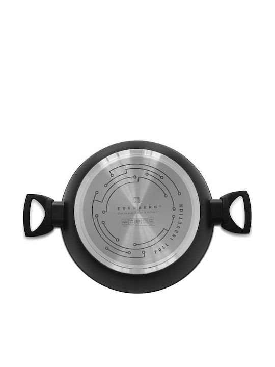 Edenberg Tiefe Topf aus Aluminium 2,4l / 24cm