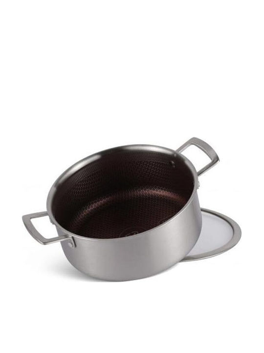 Edenberg Βαθιά Ανοξείδωτη Κατσαρόλα 22cm
