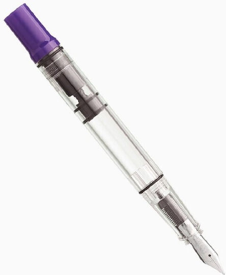 Twsbi Eco-t Калиграфска Писалка Fine с Червено Мастило