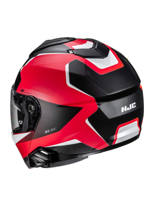 HJC i91 Flip-Up cu Sun Visor ECE 22.06 Felio MC1SF